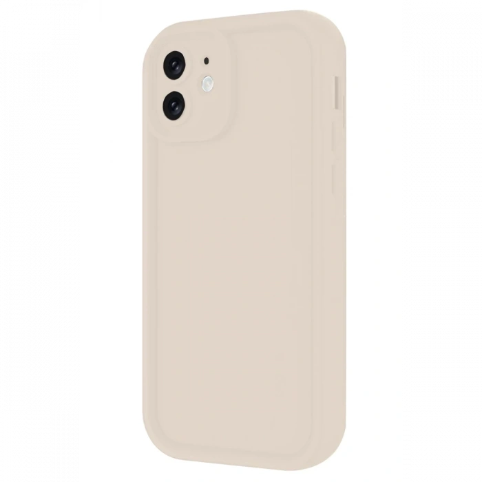 Apple iPhone 11 Kılıf Viera Silikon - Krem