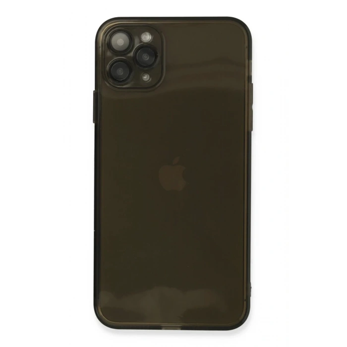 Apple iPhone 11 Pro Kılıf Fly Lens Silikon - Siyah