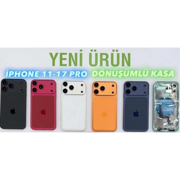 iPhone 11 Uyumlu - 17 PROya Dönüşüm Kasa (YEŞİL)