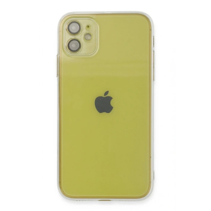 Apple iPhone 12 Kılıf Fly Lens Silikon - Şeffaf