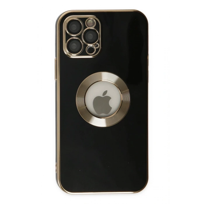 Apple iPhone 12 Pro Max Kılıf Store Silikon - Siyah