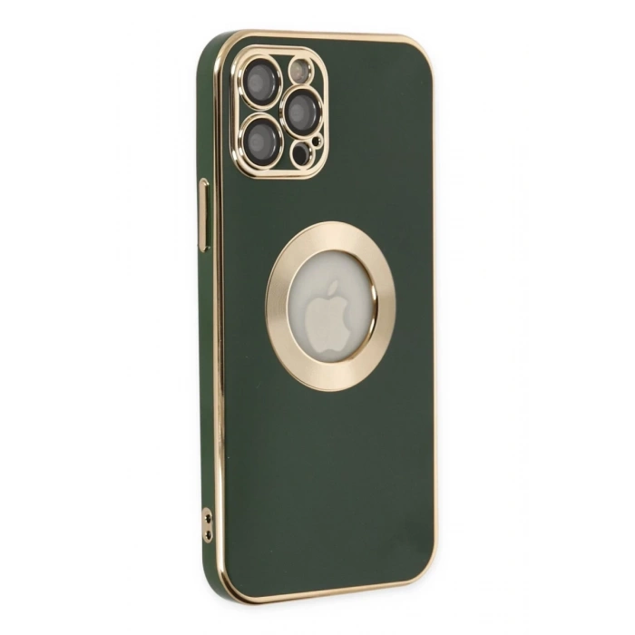 Apple iPhone 12 Pro Max Kılıf Store Silikon - Yeşil