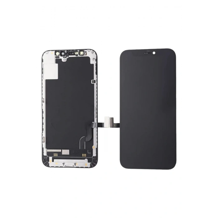 iPhone 12 Pro Max Uyumlu Ekran Revize (Ön Cam Değişmiş Ek