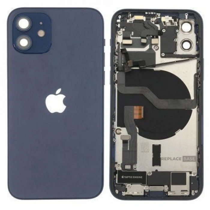 iPhone 12 Uyumlu FULL Dolu Kasa (Lacivert)