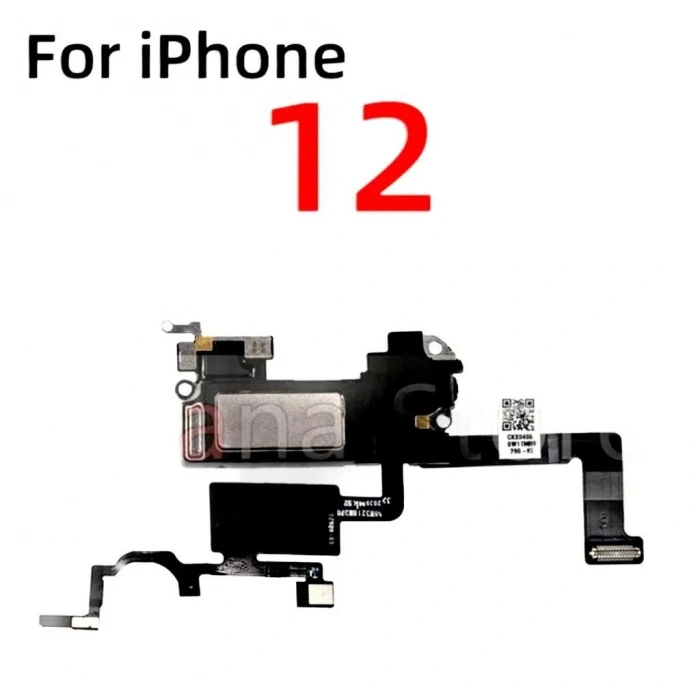 iPhone 12 Uyumlu  iç Kulaklık Ahize Face Id Sensör Filmi