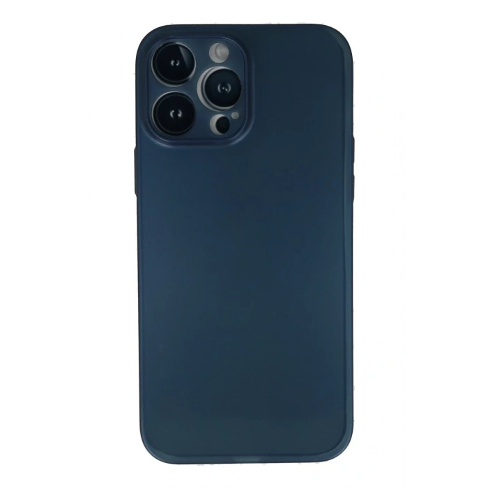 Apple iPhone 13 Pro Kılıf PP Ultra İnce Kapak - Mavi