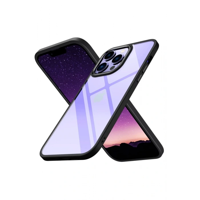 Apple iPhone 13 Pro Max Kılıf Power Silikon - Siyah
