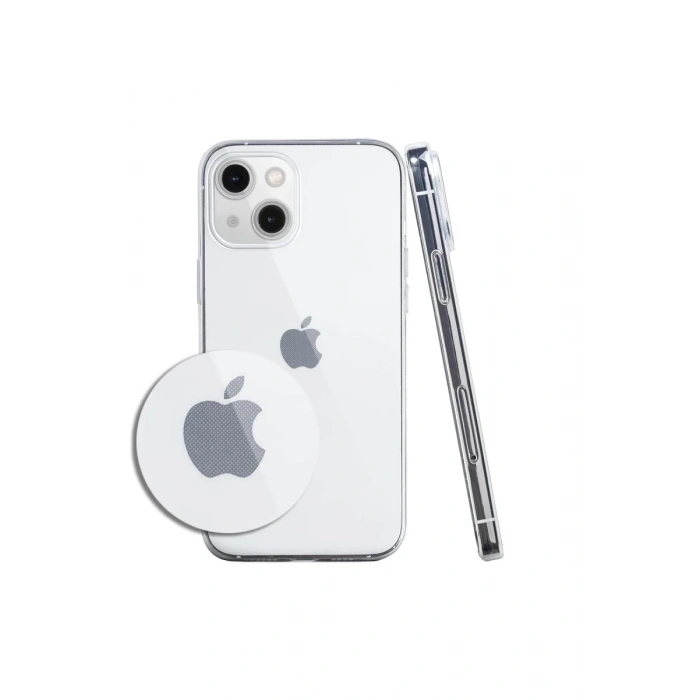 Apple iPhone 14 Kılıf Lüx Şeffaf Silikon