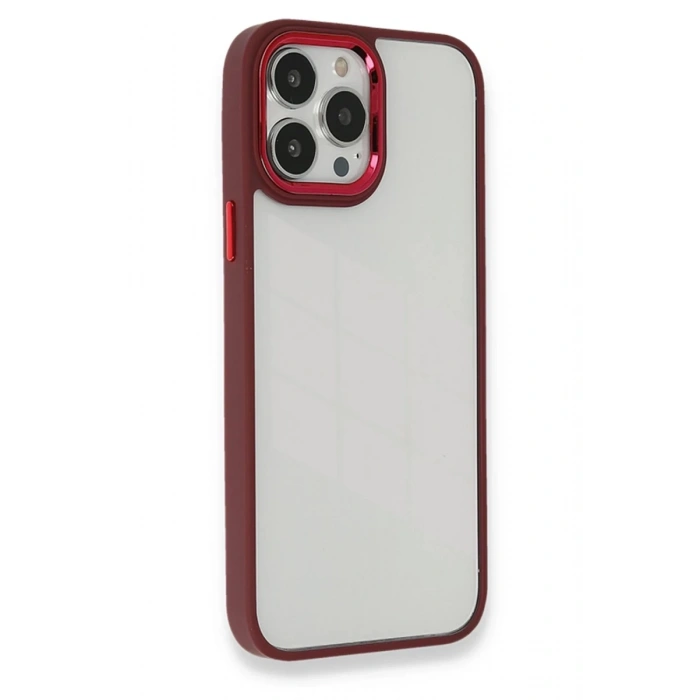 Apple iPhone 14 Pro Kılıf Dora Kapak - Kırmızı