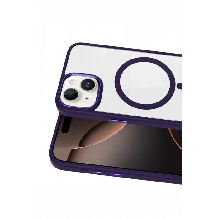 Joko Apple iPhone 14 Terea Magsafe Kapak - Derin Mor