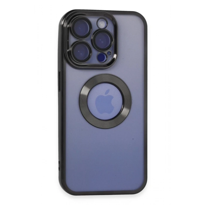 Apple iPhone 15 Pro Kılıf Slot Silikon - Siyah