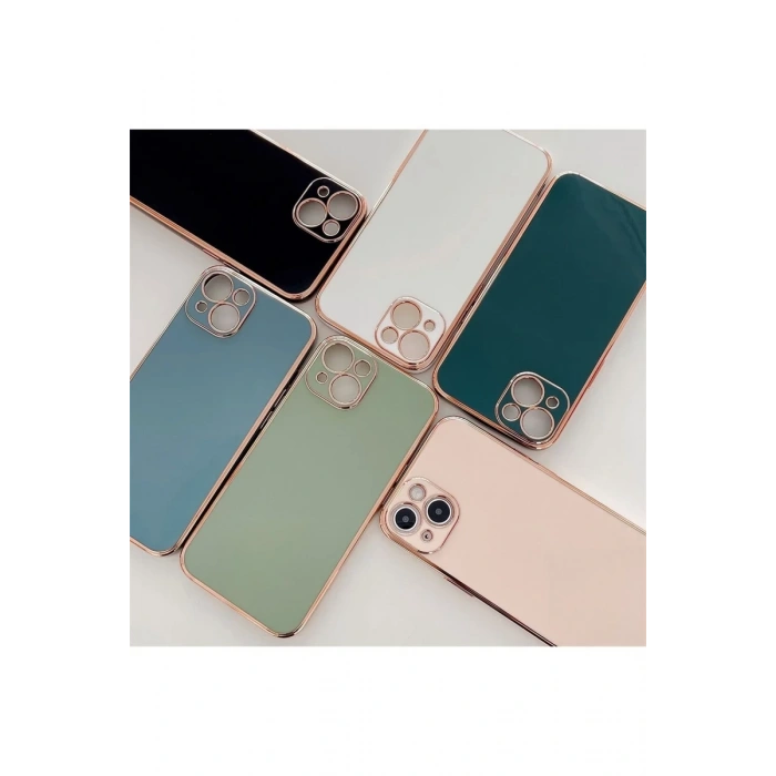 Apple iPhone 15 Pro Kılıf Volet Silikon - Mavi