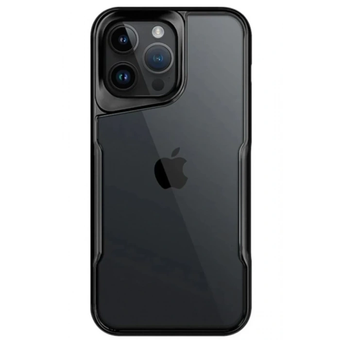 Apple iPhone 15 Pro Max Kılıf Boyi Silikon Kapak - Siyah