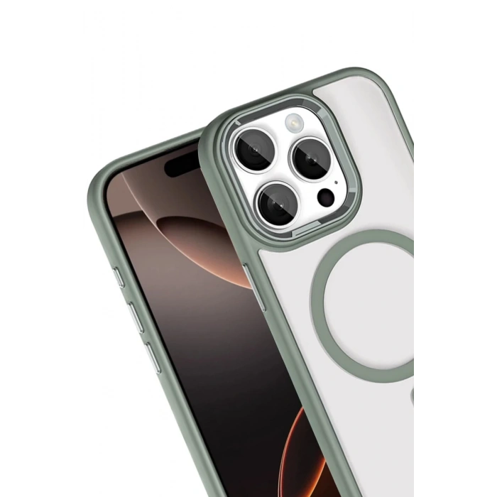 Joko Apple iPhone 15 Pro Max Terea Magsafe Kapak - Titan Gri