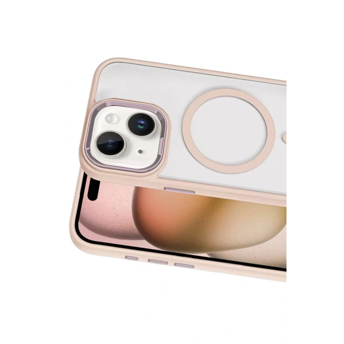Joko Apple iPhone 15 Terea Magsafe Kapak - Pembe