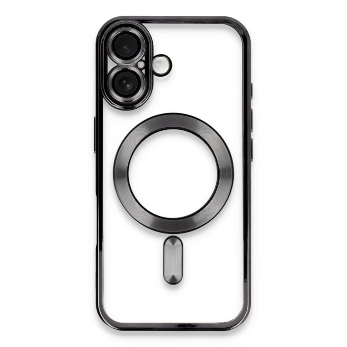 Apple iPhone 16 Kılıf Kross Magneticsafe Kapak - Siyah