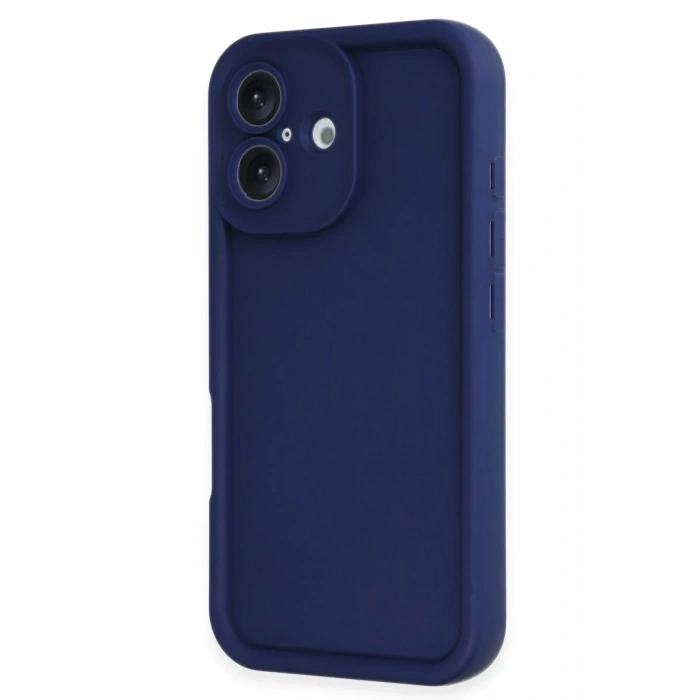 Apple iPhone 16 Kılıf Viera Silikon - Lacivert