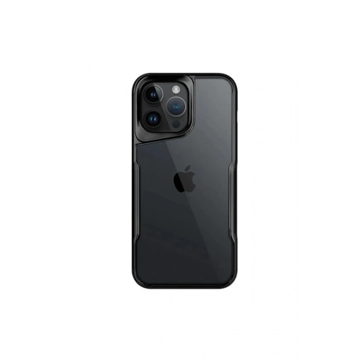 Apple iPhone 16 Pro Kılıf Boyi Silikon Kapak - Siyah