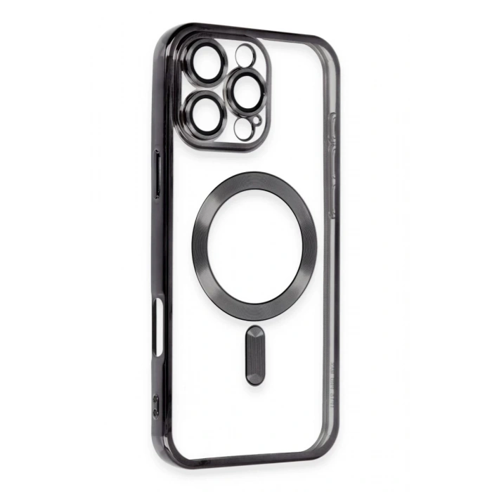 Apple iPhone 16 Pro Max Kılıf Kross Magneticsafe Kapak - Siyah