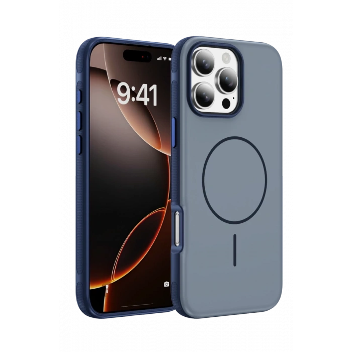 Joko Apple iPhone 16 Pro Max Neksa Magsafe Kapak - Lacivert