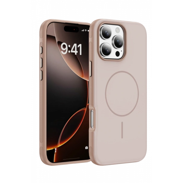 Joko Apple iPhone 16 Pro Max Neksa Magsafe Kapak - Rose