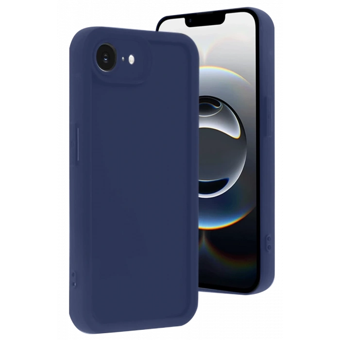 Apple iPhone 16E Kılıf Viera Silikon - Lacivert