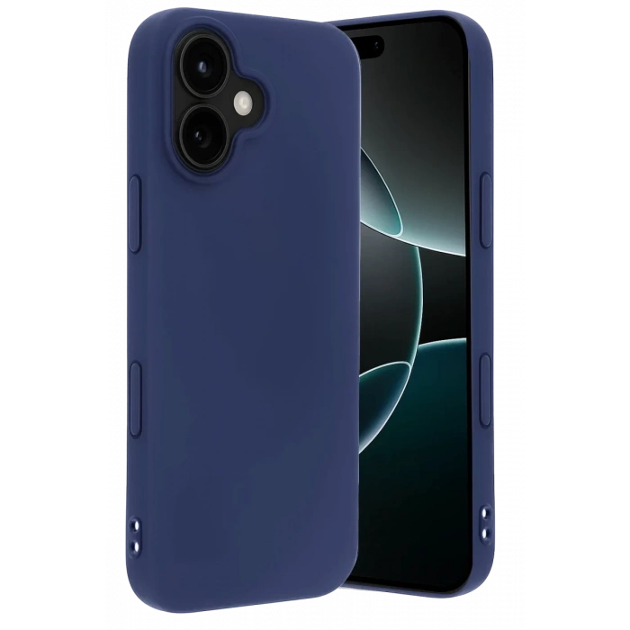 Apple iPhone 17 First Silikon - Lacivert