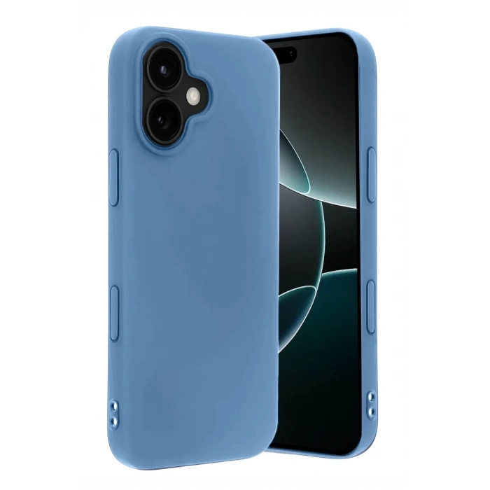 Apple iPhone 17 First Silikon - Mavi