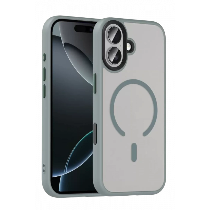 Joko Apple iPhone 17 Megane Magsafe Kapak - Titan Gri