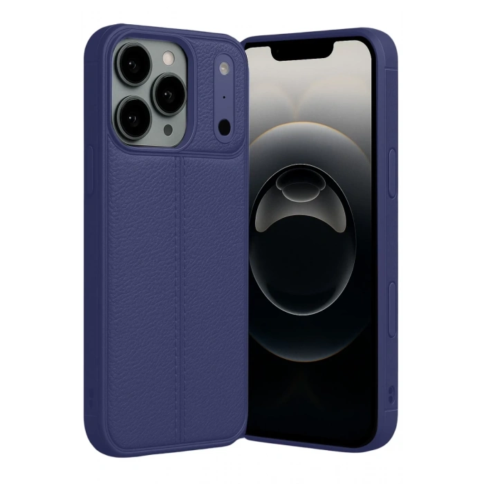 Apple iPhone 17 Pro Auto Focus Kapak - Lacivert