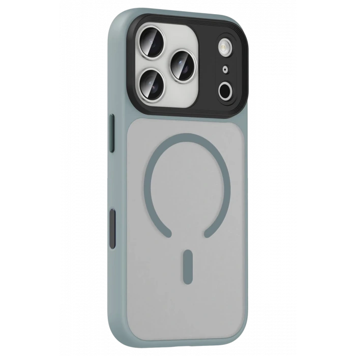 Joko Apple iPhone 17 Pro Max Megane Magsafe Kapak - Titan Gri