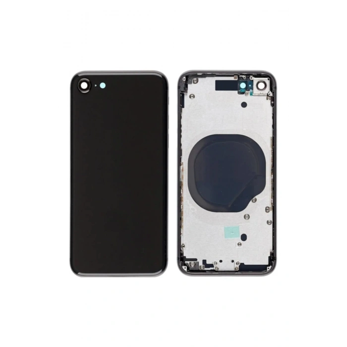 Iphone 8 Boş Kasa Kapak 8g Siyah Uyumlu