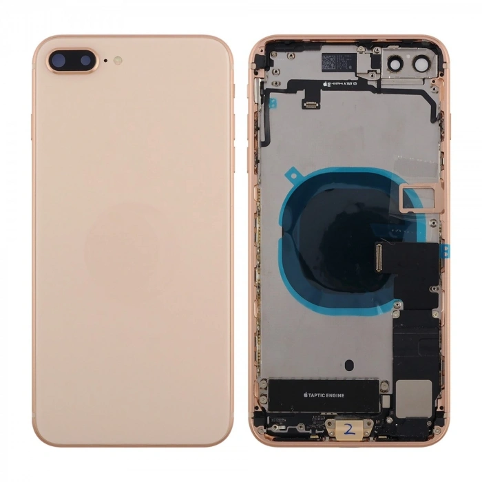 iPhone 8 Plus Uyumlu FULL Dolu Kasa (Rose Gold)
