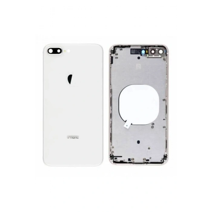 iPhone 8 Plus Uyumlu Kasa Kapak (Beyaz)