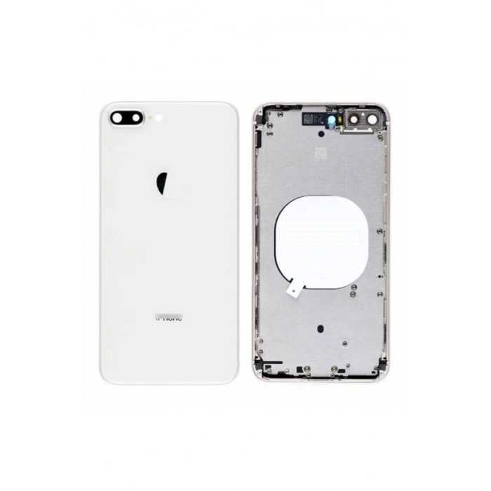 Iphone 8 Plus Uyumlu Kasa Kapak Beyaz
