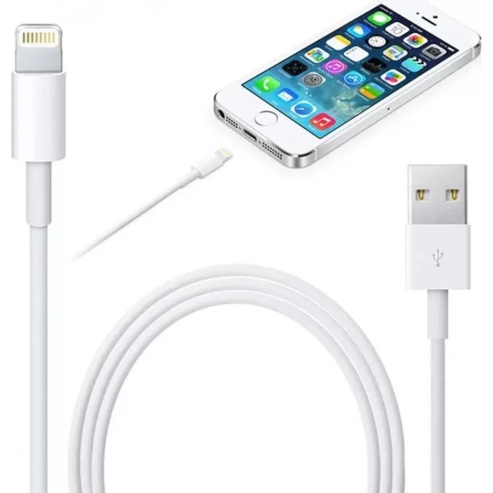 iPhone Uyumlu İpad İpod Lightning 2.4A Hızlı Şarj Kablosu ve Data Kablosu 1
