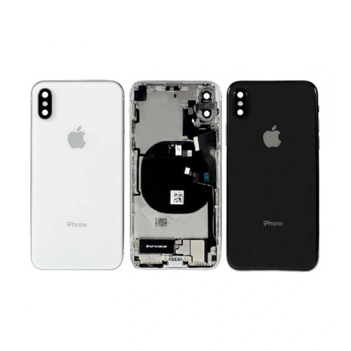 iPhone X Uyumlu FULL Dolu Kasa (Siyah)