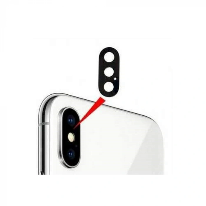 iPhone X Uyumlu Kamera Camı Seti