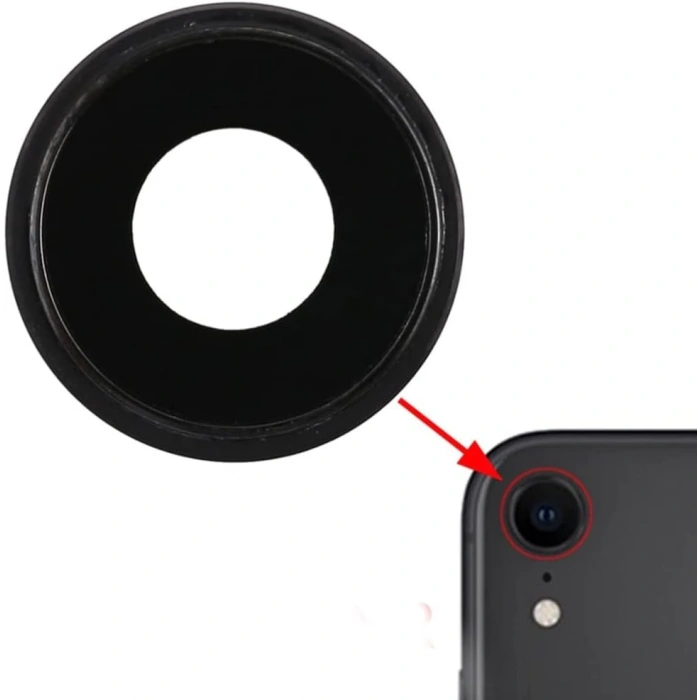 iPhone XR Uyumlu Arka Kamara Camı