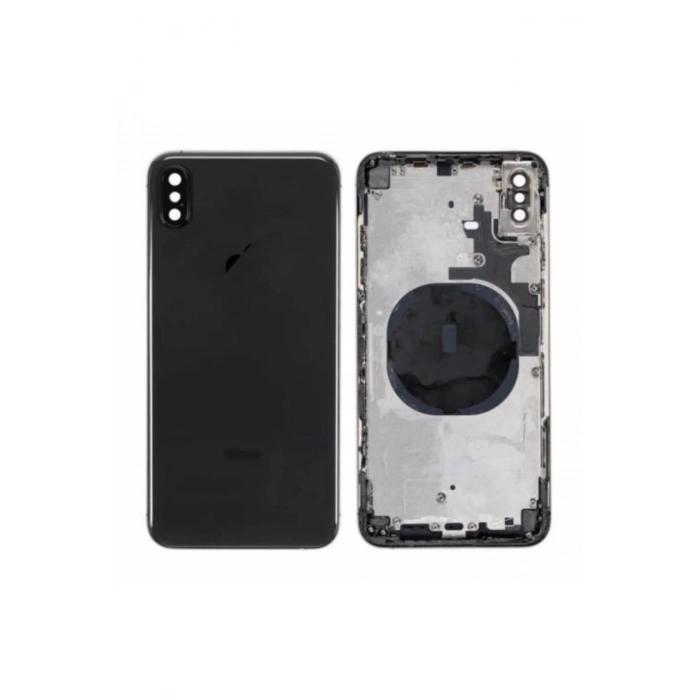 iPhone XS MAX Uyumlu BOŞ Kasa Kapak (Siyah)