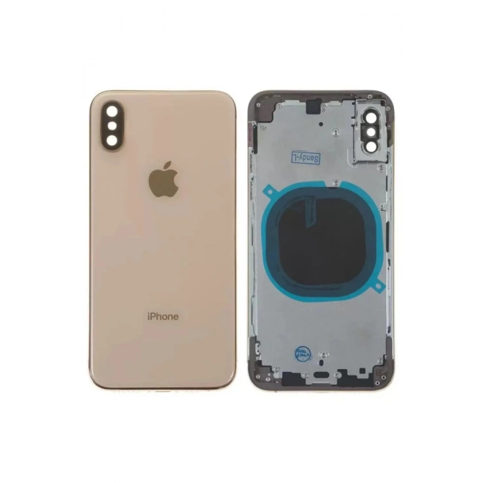 Iphone Xs Uyumlu A Kalite Boş Kasa Gold