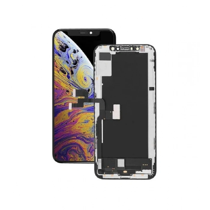 iPhone XS Uyumlu Dokunmatik Ekran REVİZE (Siyah)