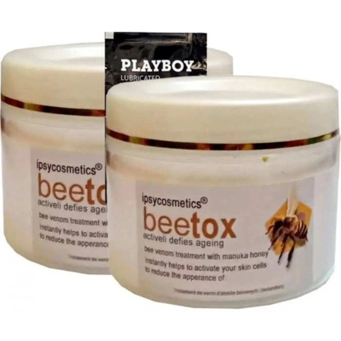 Ipsycosmetics Beetox Arı Özü Kremi 100 ml x 2 Adet + Jel