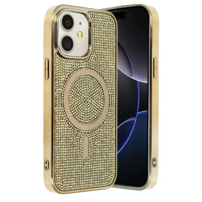 Joko Apple iPhone 11 Uyumlu Helen Magsafe Kapak - Gold
