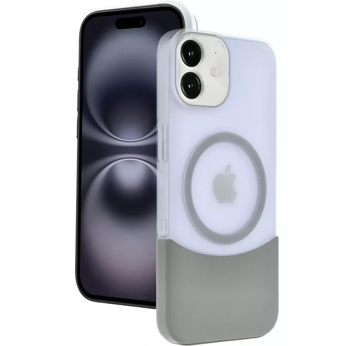 Joko Apple iPhone 11 Uyumlu Velar Magsafe Kapak - Natural Grey