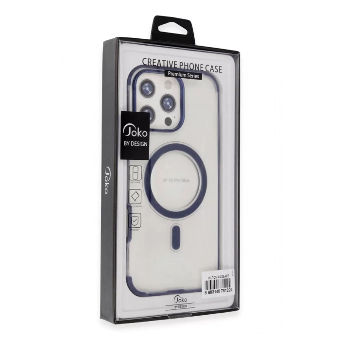 Joko Apple iPhone 14 Pro Max Uyumlu Hilton Magsafe Kapak - Gold