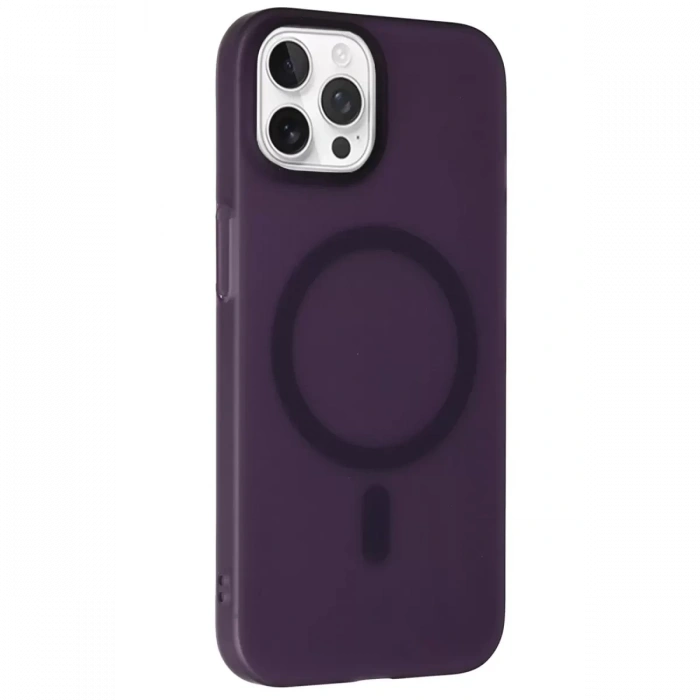 Joko Apple iPhone 14 Pro Max Uyumlu Tuna PC Slim Magsafe Kapak - Derin Mor