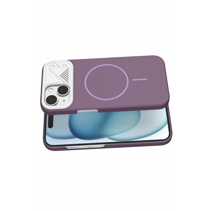 Joko Apple iPhone 14 Uyumlu Export Magsafe Kapak - Mor