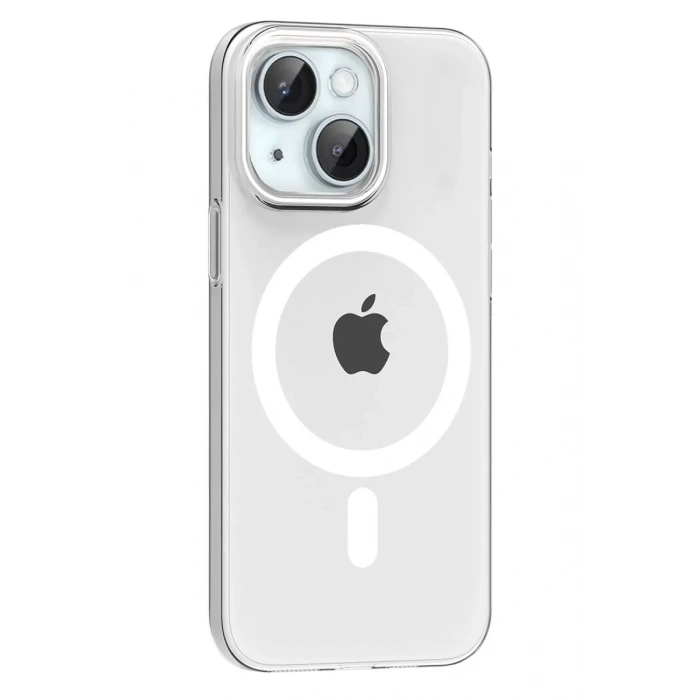 Joko Apple iPhone 14 Uyumlu PC Blank Magsafe Kapak - Şeffaf