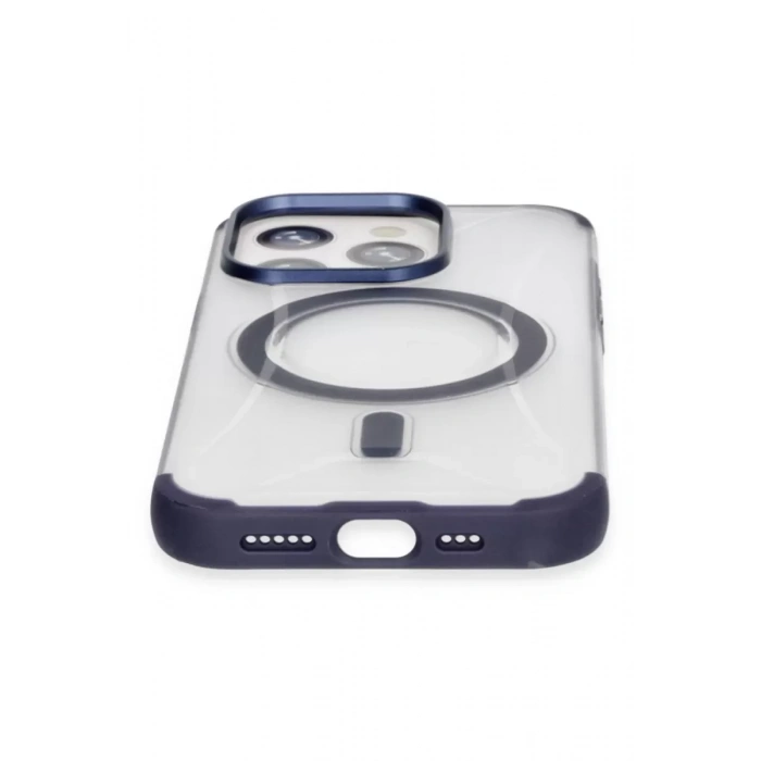 Joko Apple iPhone 15 Pro Max Uyumlu Hilton Magsafe Kapak - Lacivert